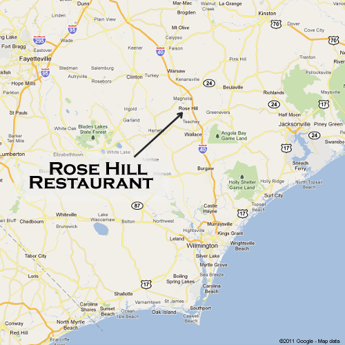 Rose Hill Nc Map Map Of The World 8612